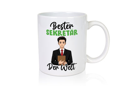 Bester Sekretär | Büro v2 lustiger Spruch Geschenk Arbeit Kollegen Tasse