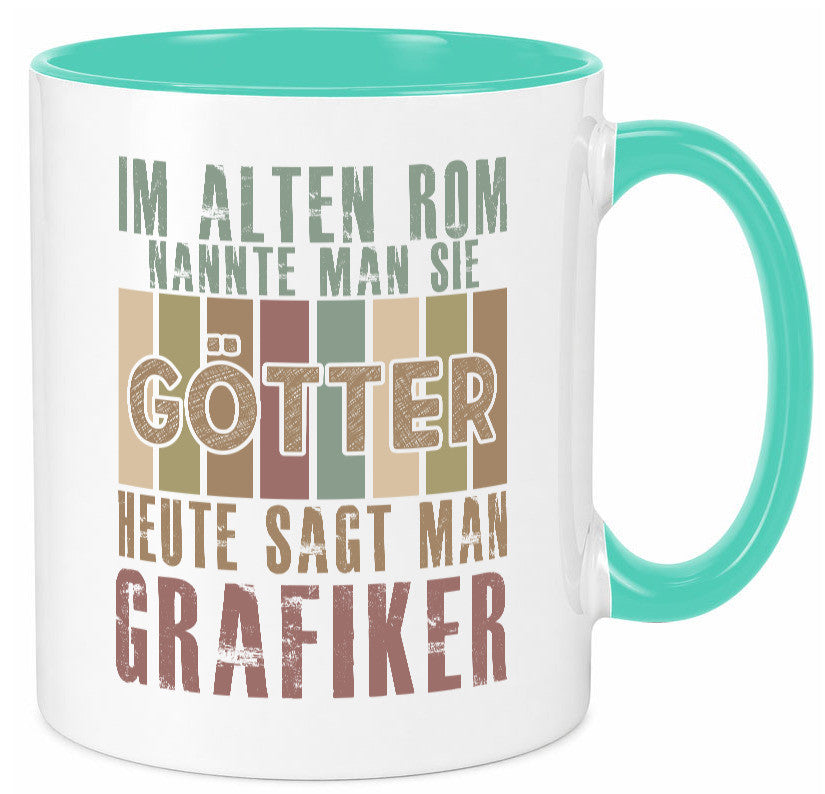 Heute sagt man: Grafiker | Grafik Design Geschenk Humor Geschenkidee lustiger
