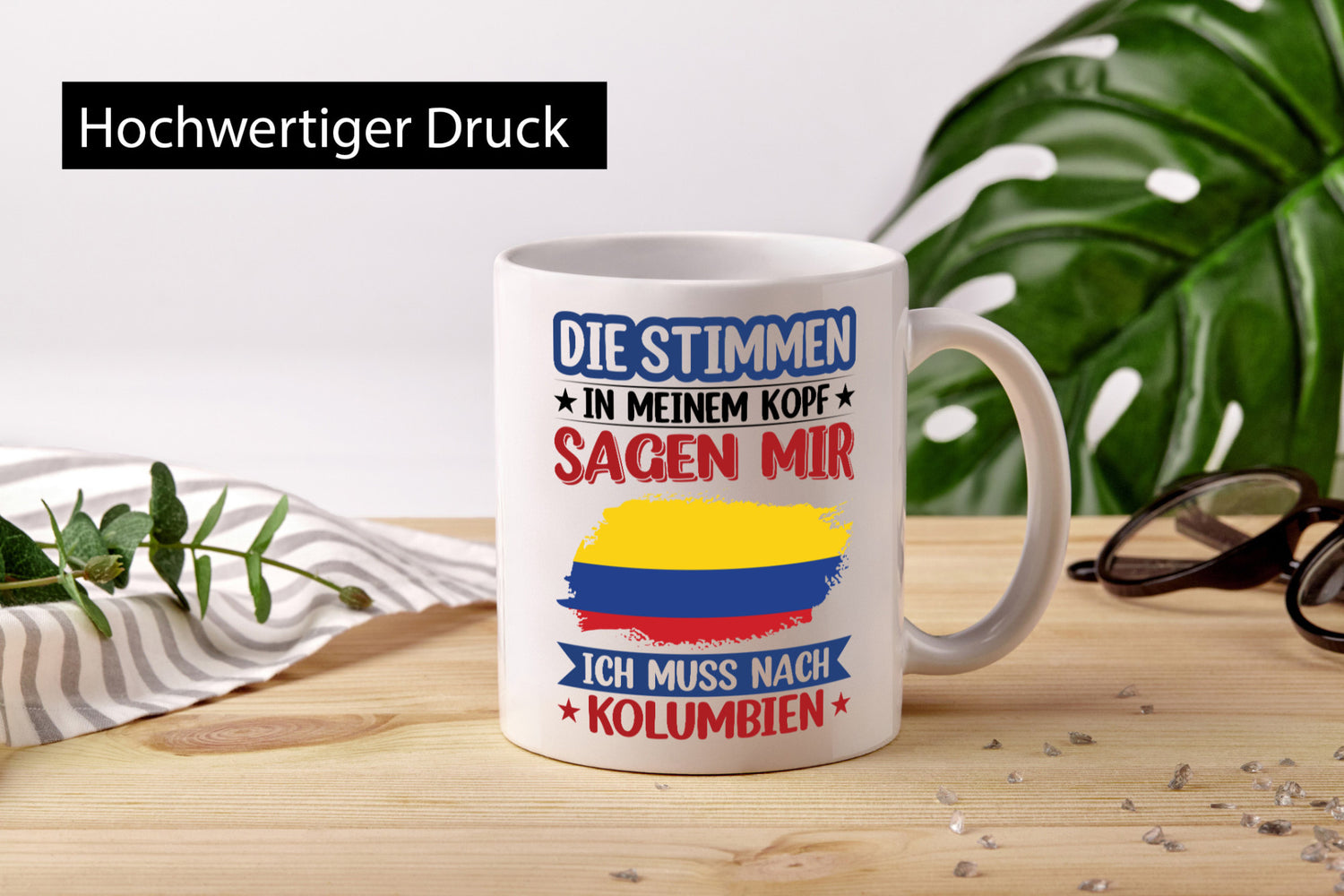 Kolumbien | Urlaub Stimmen in meinem Kopf Traumland Geschenk Humor Geschenkidee