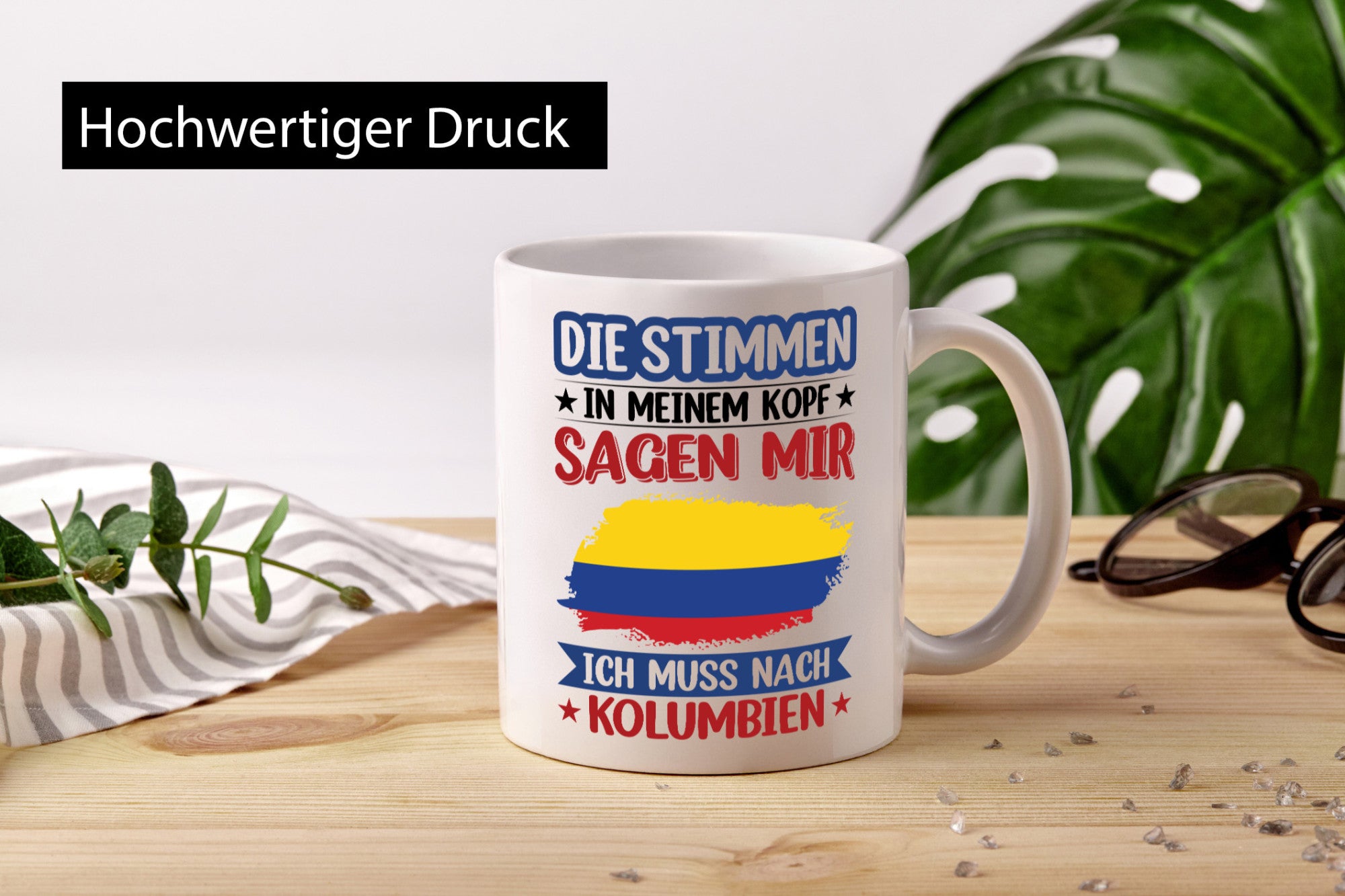 Kolumbien | Urlaub Stimmen in meinem Kopf Traumland Geschenk Humor Geschenkidee