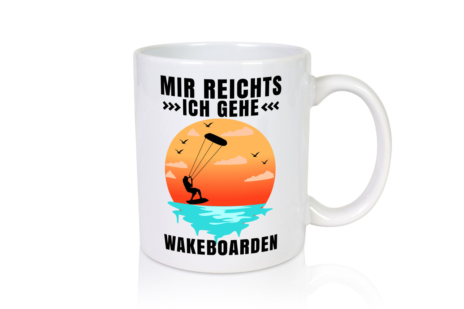 Mir reichts ich geh wakeboarden | Wakeboard v2 lustig Humor Geschenkidee