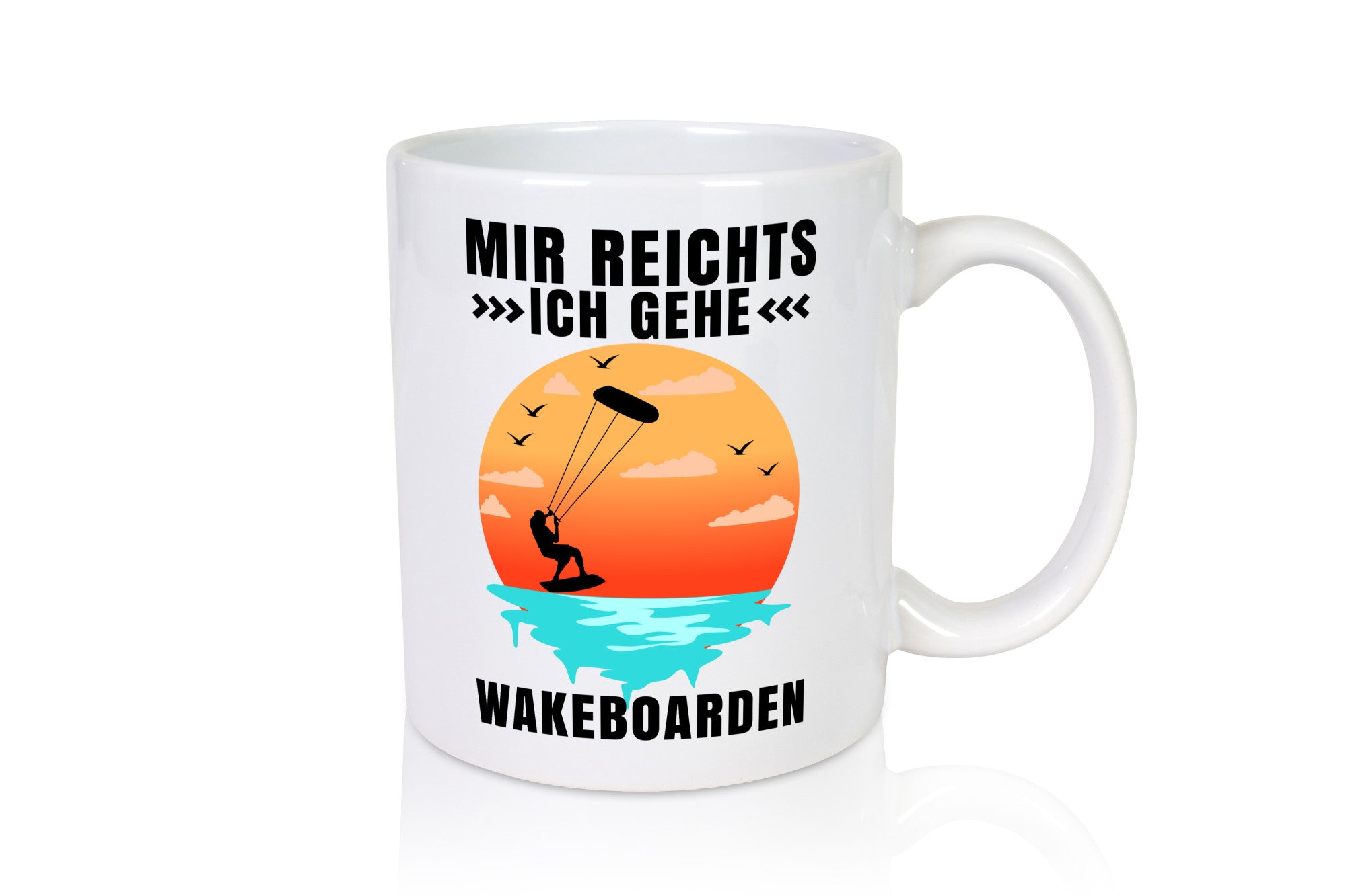 Mir reichts ich geh wakeboarden | Wakeboard v2 lustig Humor Geschenkidee
