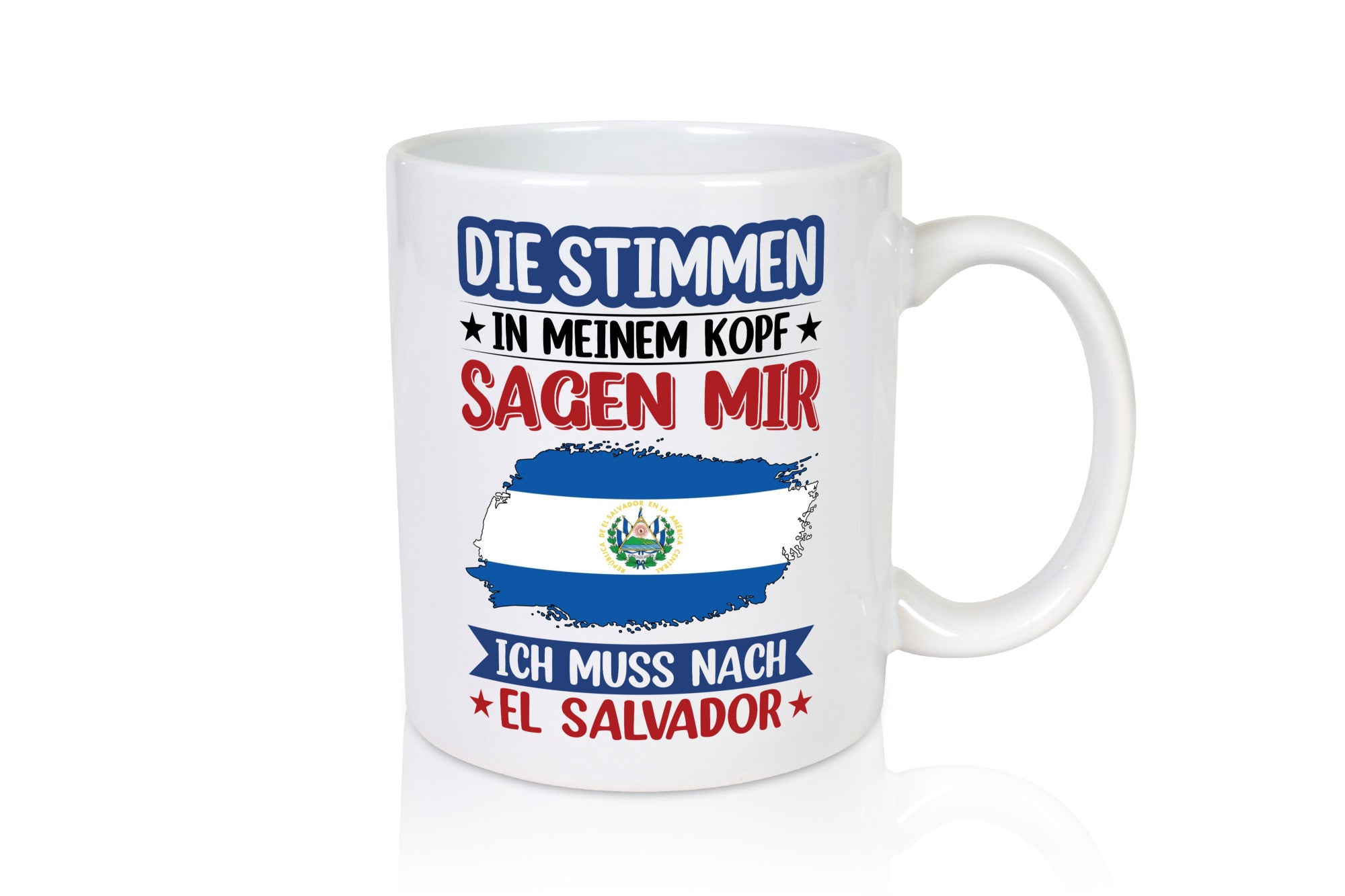 El Salvador | Urlaub Stimmen in meinem Kopf Traumland lustiger Spruch Geschenk