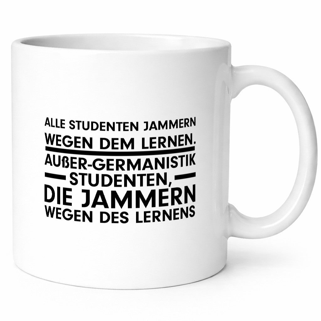 Germanistik Spruch | Student Tasse lustiger Geschenk Humor Geschenkidee