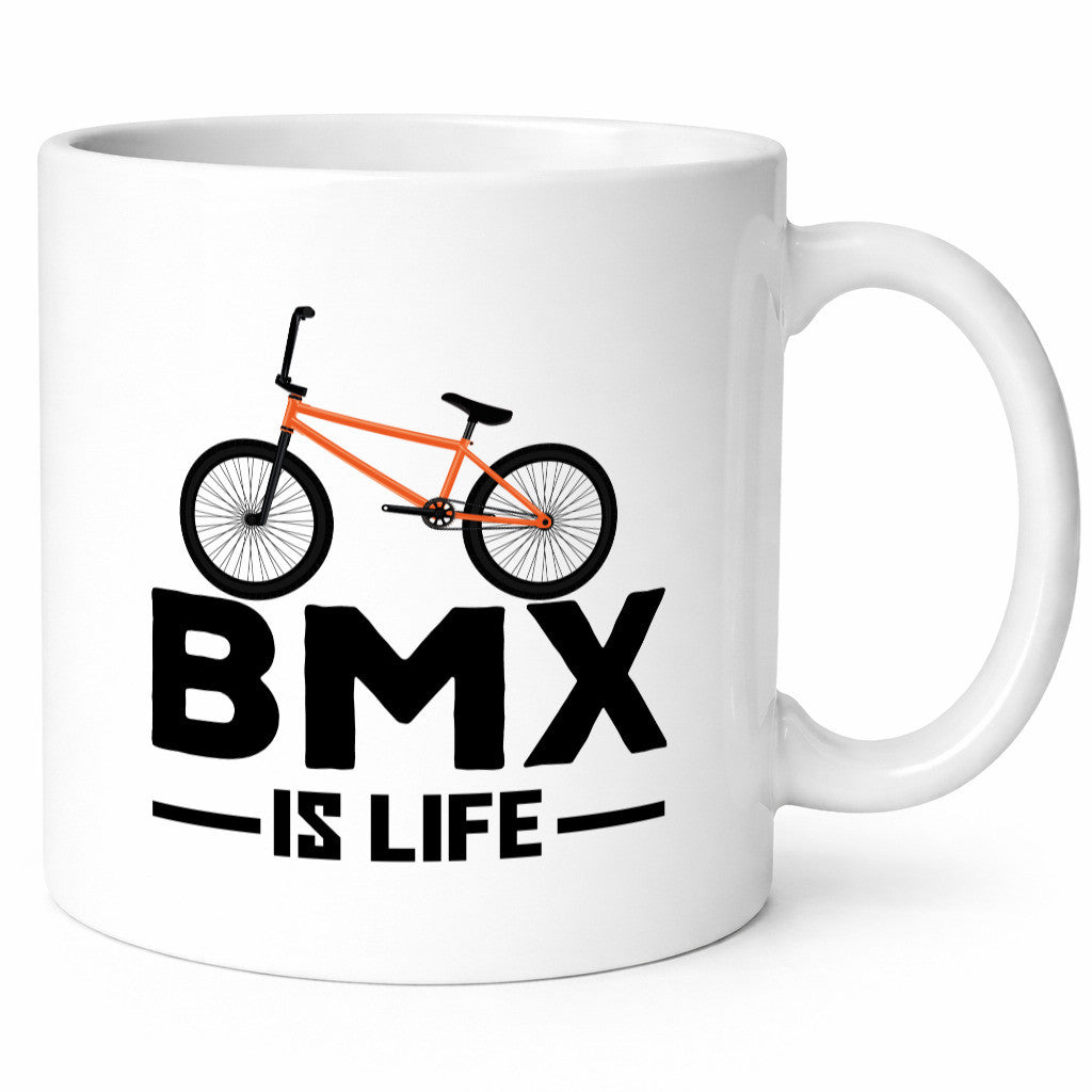 BMX Tasse | is Life Fahrrad Rennrad Fahrer Geschenkidee Humor
