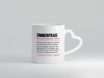 Zimmerfrau | Beruf Humor Holzbau Handwerkerin lustig Arbeit Kollegen Büro