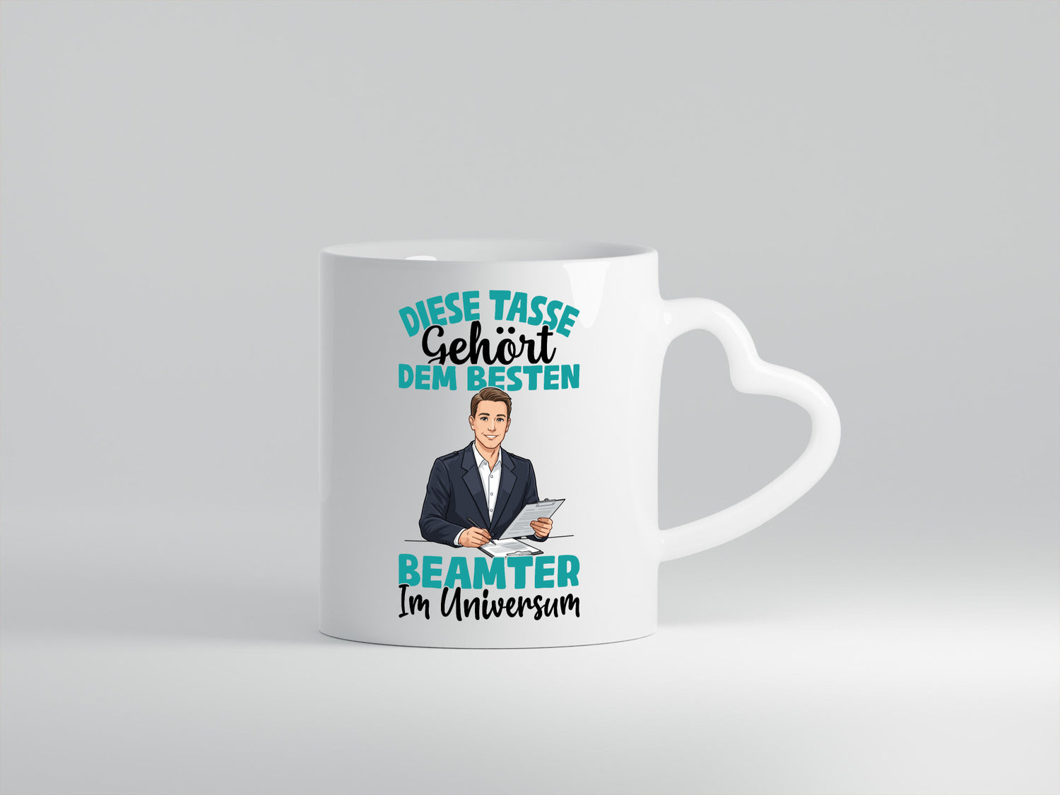 Im Universum: Beamter | Verbeamtung Dienst lustig Humor Geschenkidee Geschenk