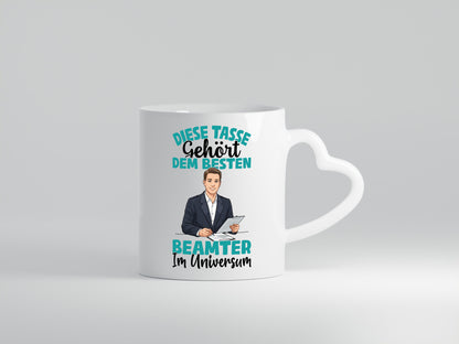Im Universum: Beamter | Verbeamtung Dienst lustig Humor Geschenkidee Geschenk