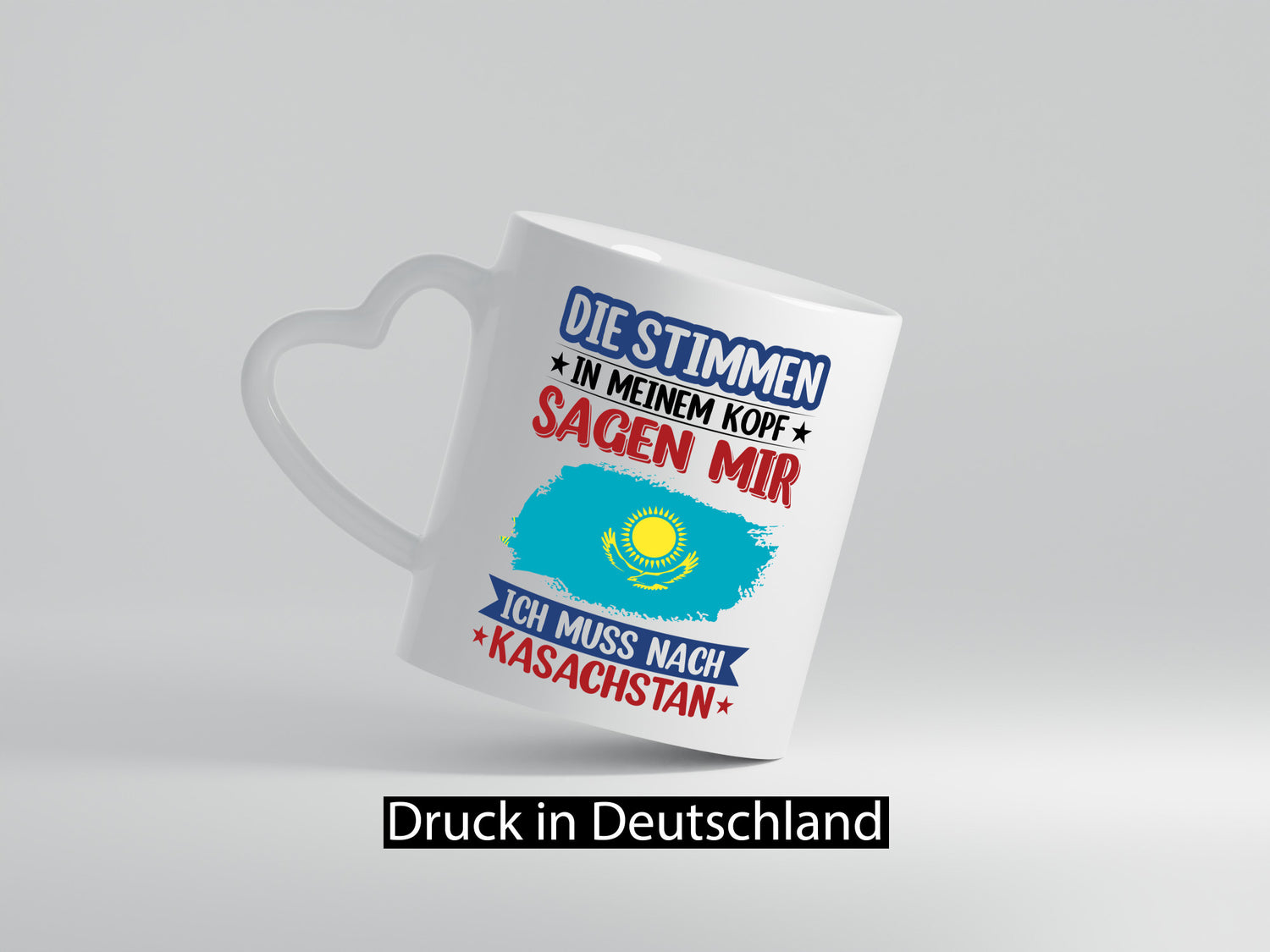 Kasachstan | Urlaub Stimmen in meinem Kopf Traumland Geschenk Humor