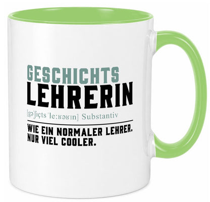 Geschichtslehrerin | Lehrei Unterricht Lieblingslehrerin Geschenkidee Humor Tasse