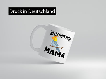 Wellensittich Mama | Vogel Muttertag Geschenk Familie Geschenkidee lustiger