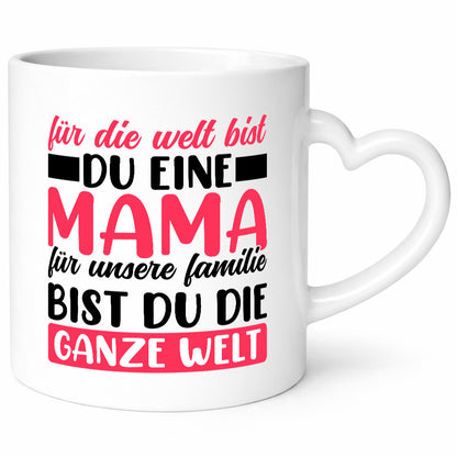 Beste mama der Welt vl2 Humor Familie Geschenkidee Tasse