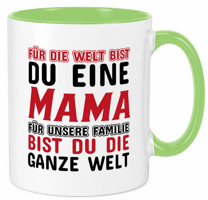 Beste mama der Welt lustiger Spruch Geschenk Familie Geschenkidee Tasse