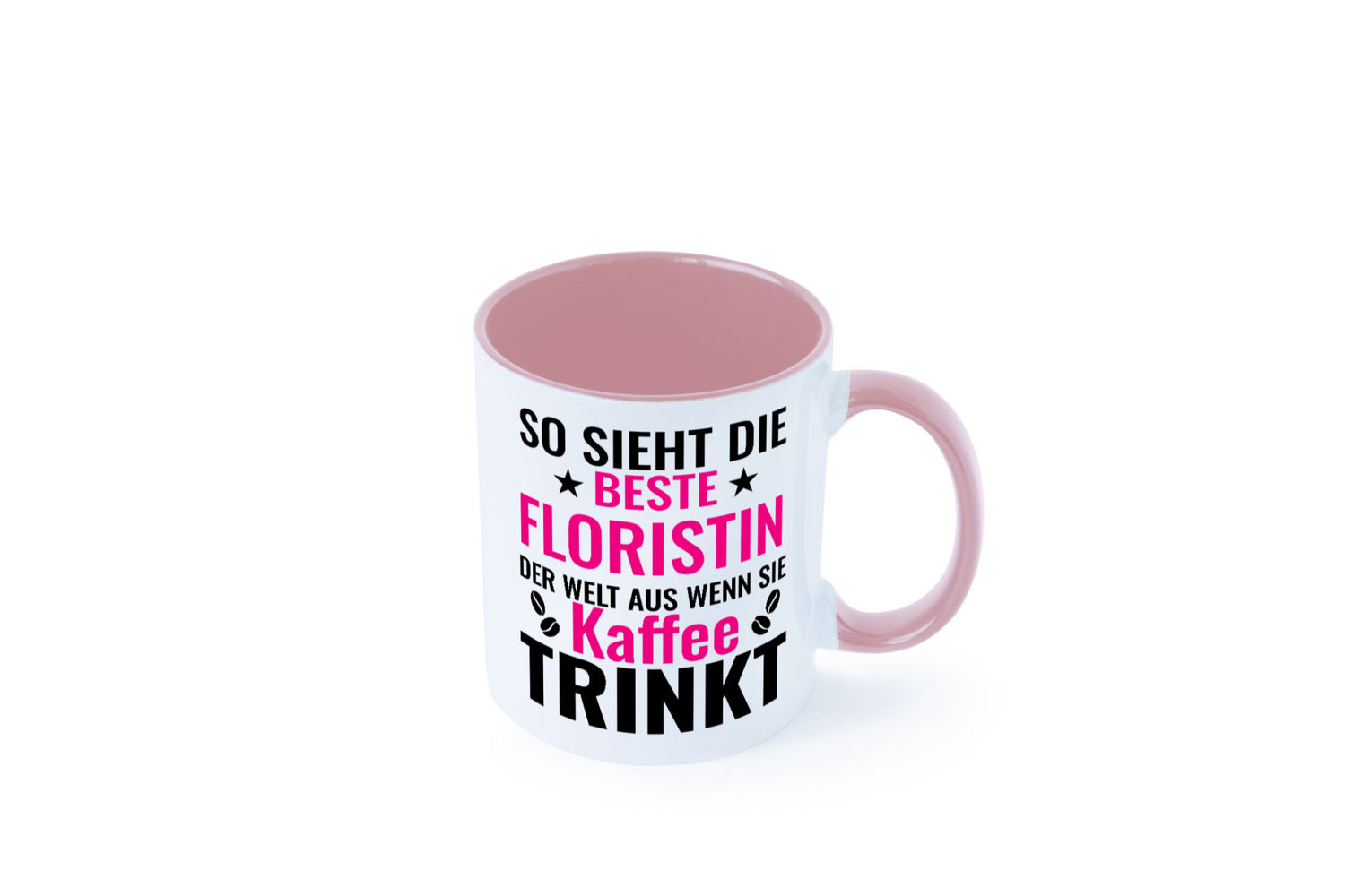 Kaffee trinkt: Floristin | Blumen Verkäuferin lustiger Spruch Geschenk Humor