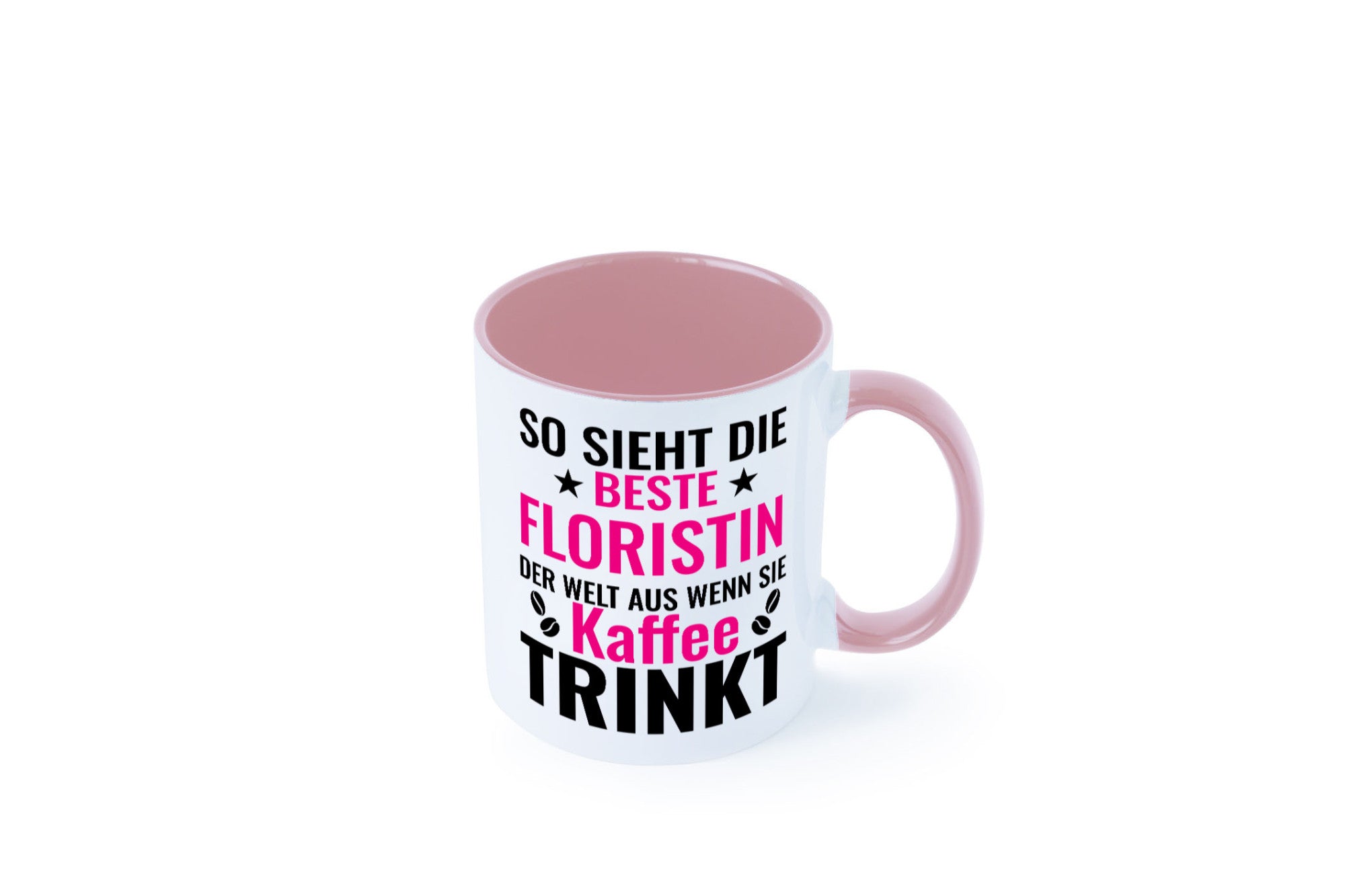 Kaffee trinkt: Floristin | Blumen Verkäuferin lustiger Spruch Geschenk Humor