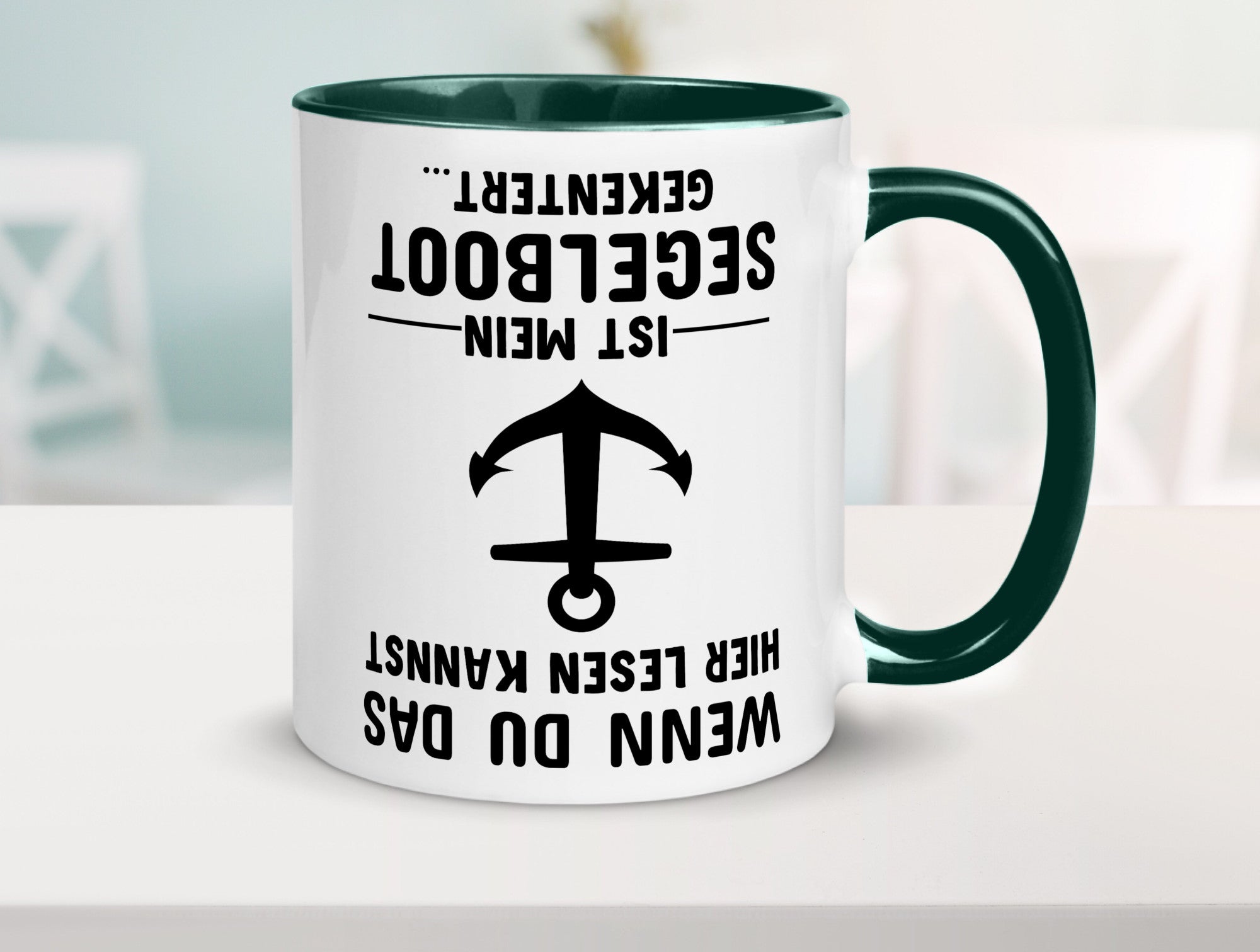 Segler Tasse | Segelboot Humor Kapitän Spruch Witz Geschenkidee