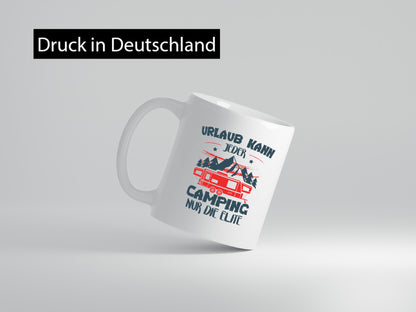 Nur die Elite | Camping Urlaub im Wald Geschenk Humor Geschenkidee lustiger