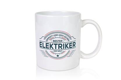 Geprüft und sicher: Elektriker | Elektronik Elektrotechnik lustig Humor