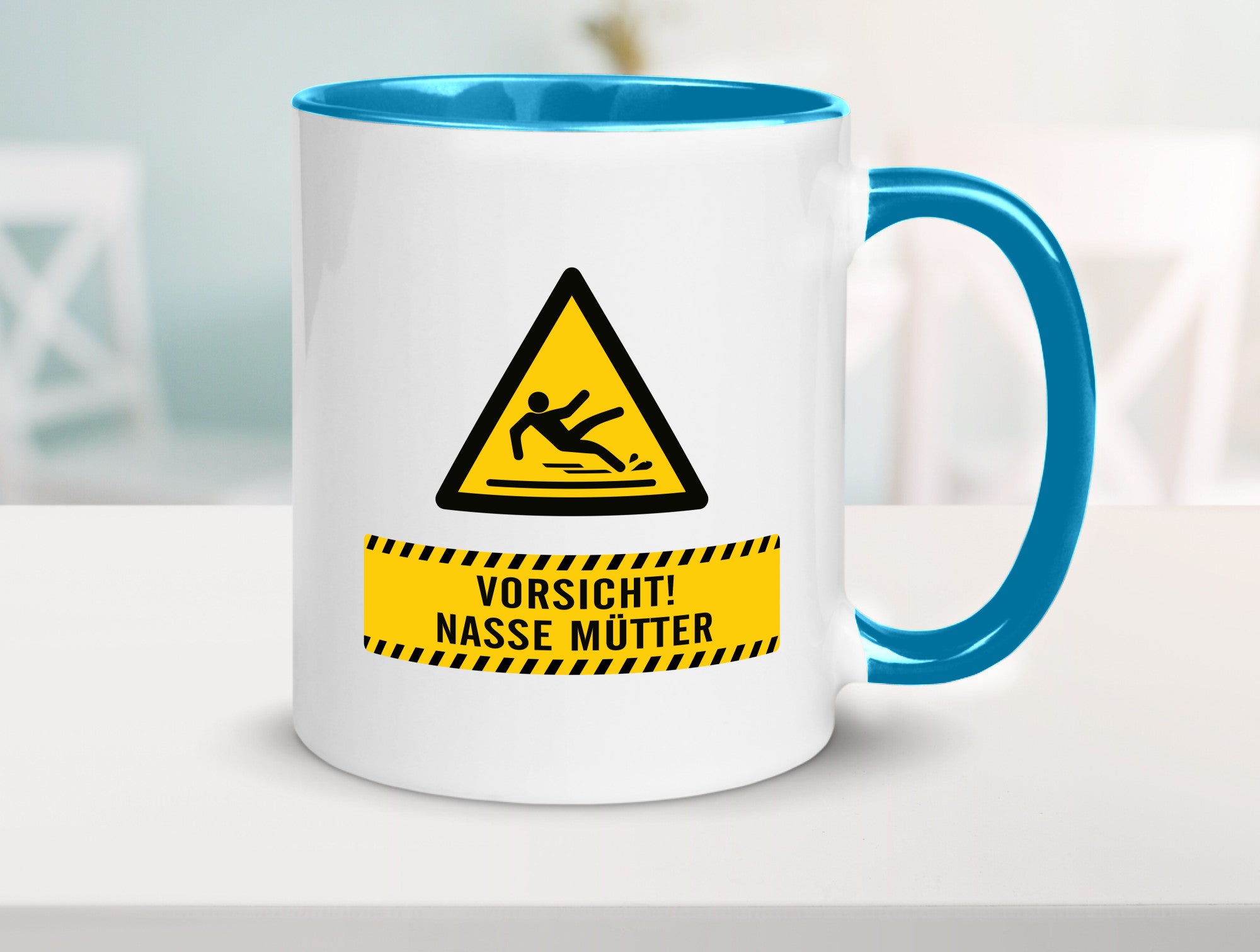 Vorsicht Nasse Mütter | Muttertag Geschenk Familie Geschenkidee lustiger Spruch