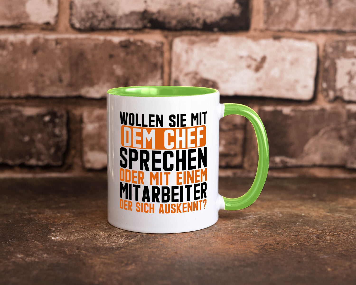 Wollen sie mit dem Chef Sprechen | Mitarbeiter Humor Arbeit Kollegen Büro