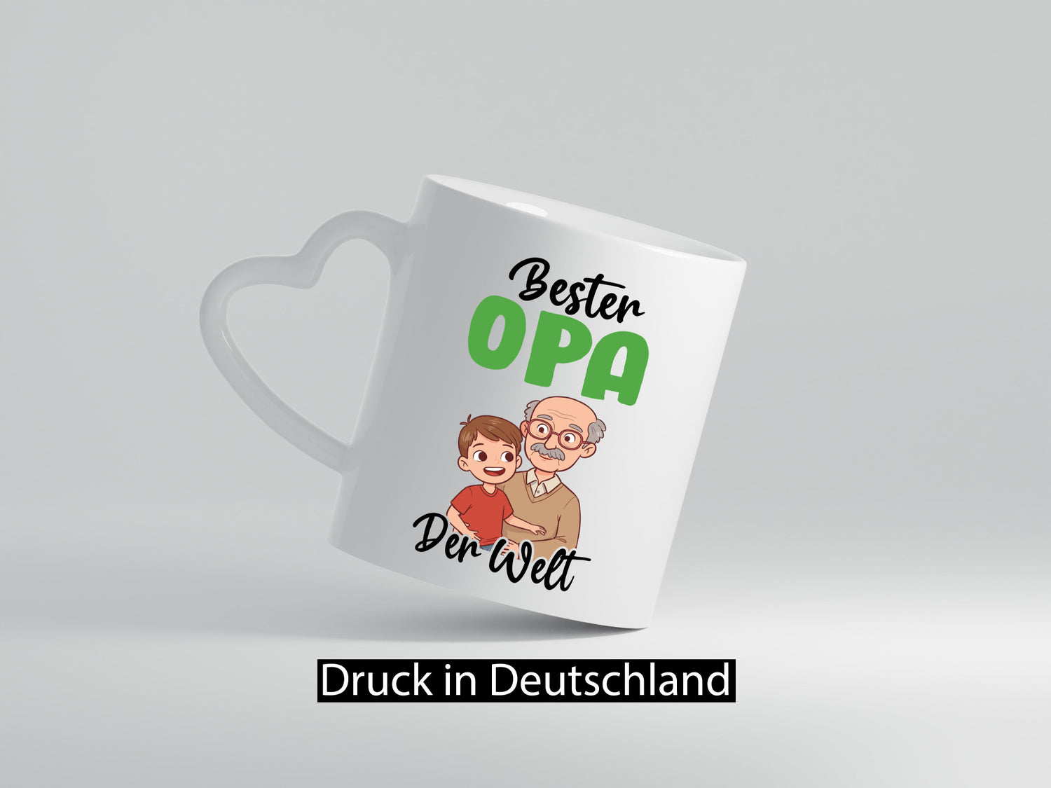 Bester Opa | Großvater Enkel Familie lustiger Spruch Geschenk Geschenkidee Tasse