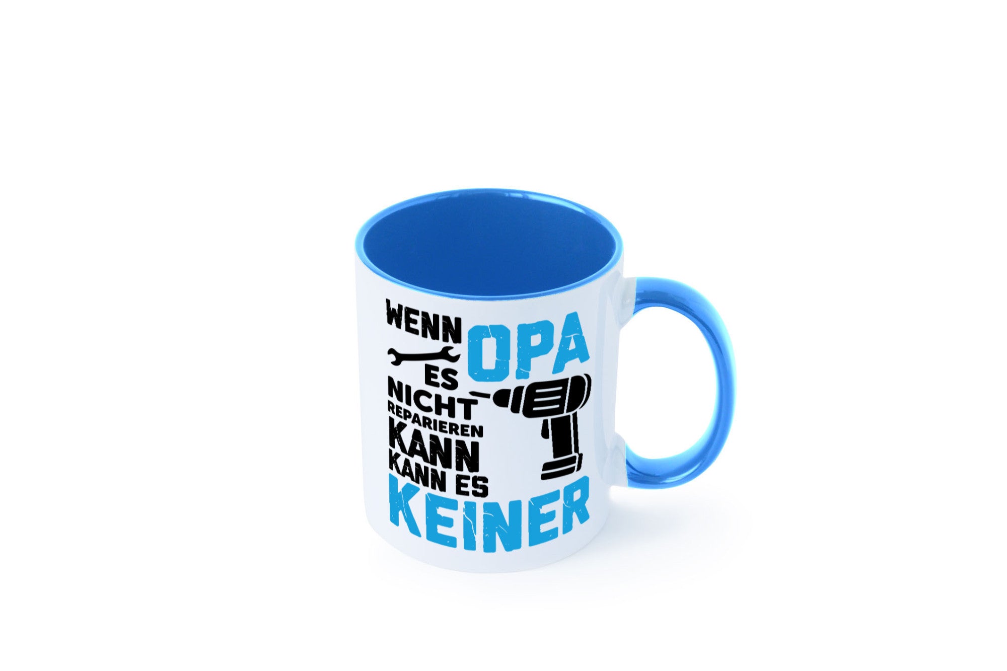 Wenn opa es nicht Reparieren kann | für alles Geschenkidee Familie Humor Tasse