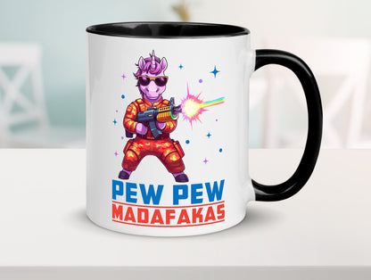 Pew Madafakas vl5 lustiger Spruch Geschenk Humor Geschenkidee Tasse