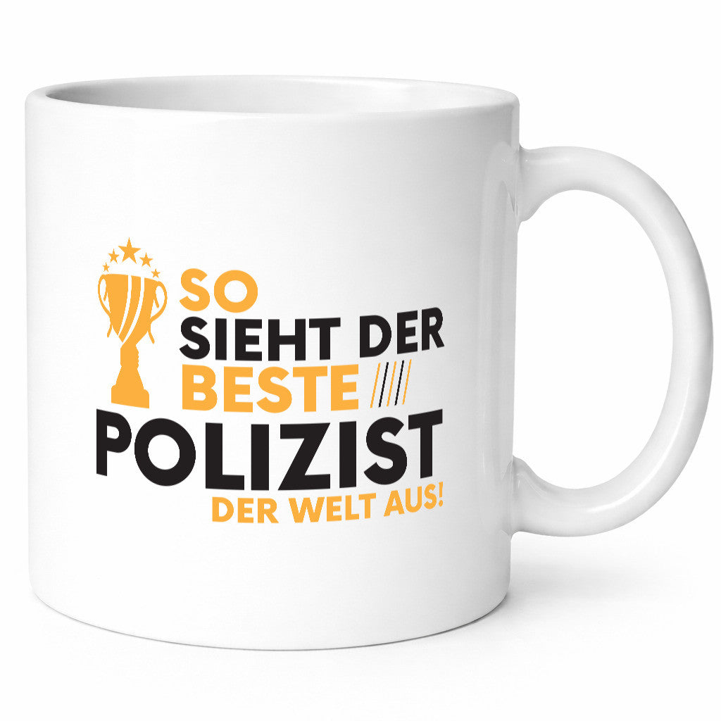 Der Weltbeste Polizist | Polizei Geschenkidee Humor Tasse