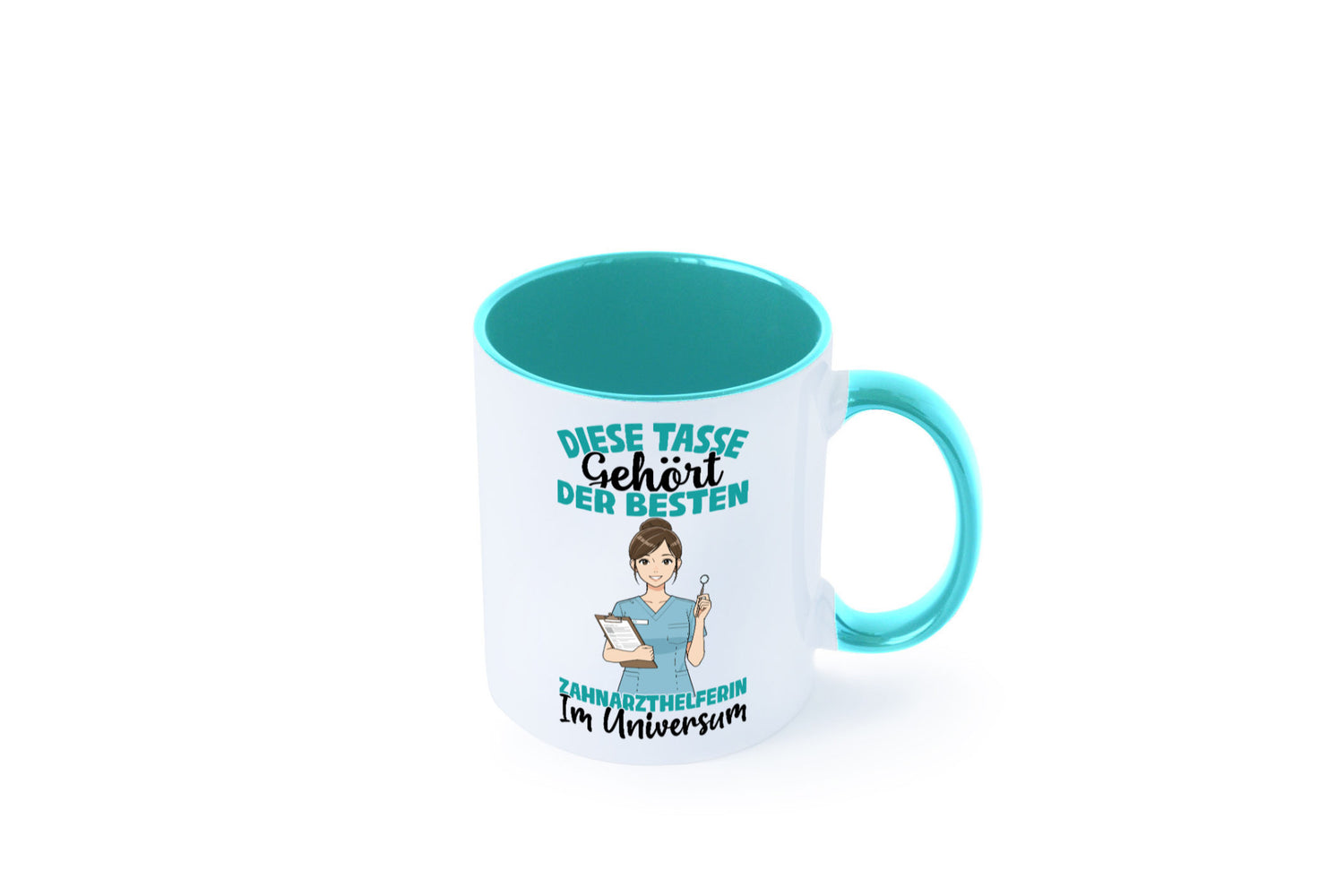 Im Universum: Zahnarzthelferin | Zahnmedizin Humor Geschenkidee Tasse