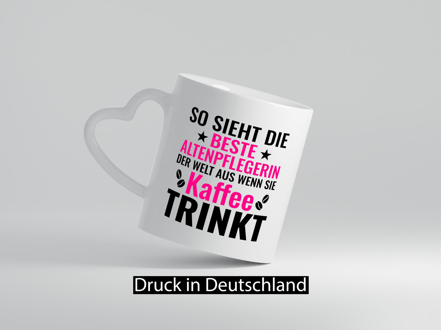 Kaffee trinkt: Altenpflegerin | Pflegepersonal Pflege Geschenk Humor