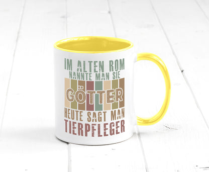 Heute sagt man: Tierpfleger | Pflegeberuf Tierheim lustiger Spruch Geschenk