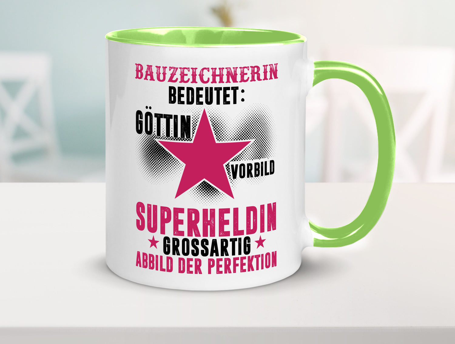 Bedeutung von Bauzeichnerin | Zeichnerin Humor Geschenkidee Tasse