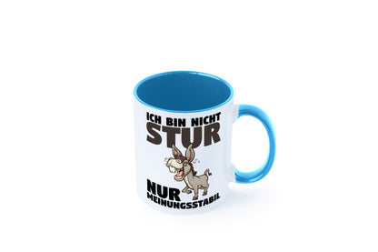 Sturer Esel | Sturkopf Tasse Dickkopf Spruch Humor lustiger Geschenk