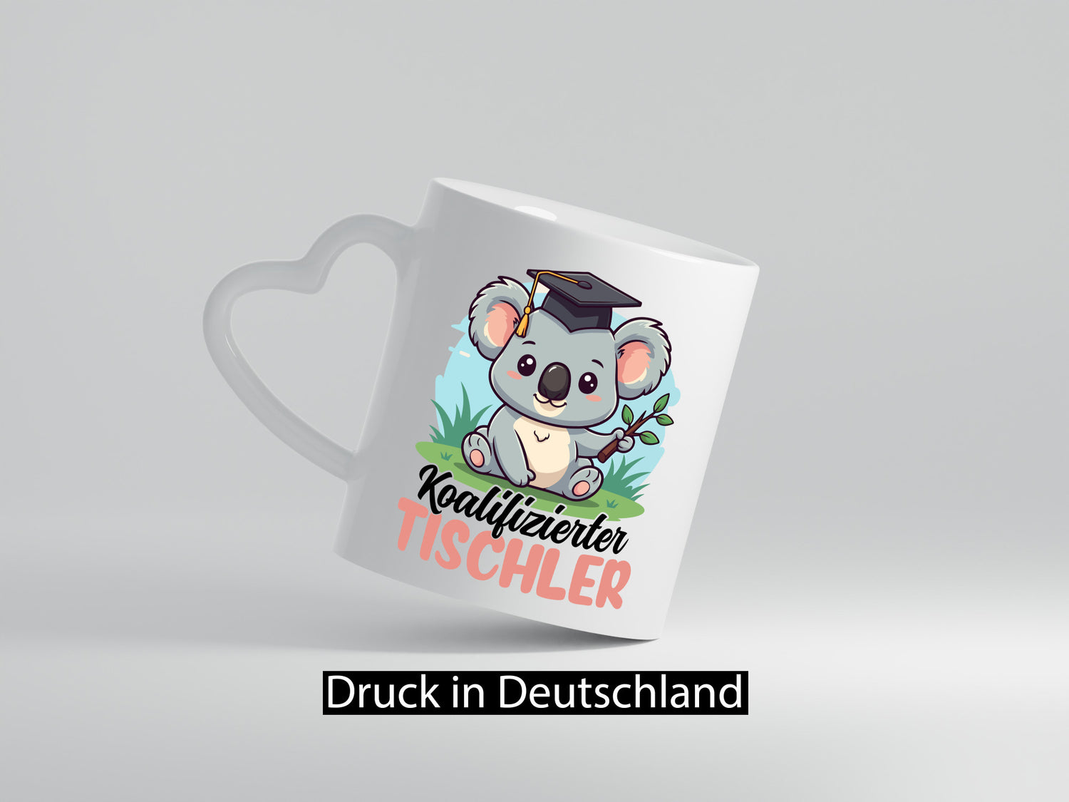 Koalifizierter Tischler | Handwerk Beruf Tischlerei Humor Arbeit Kollegen Büro