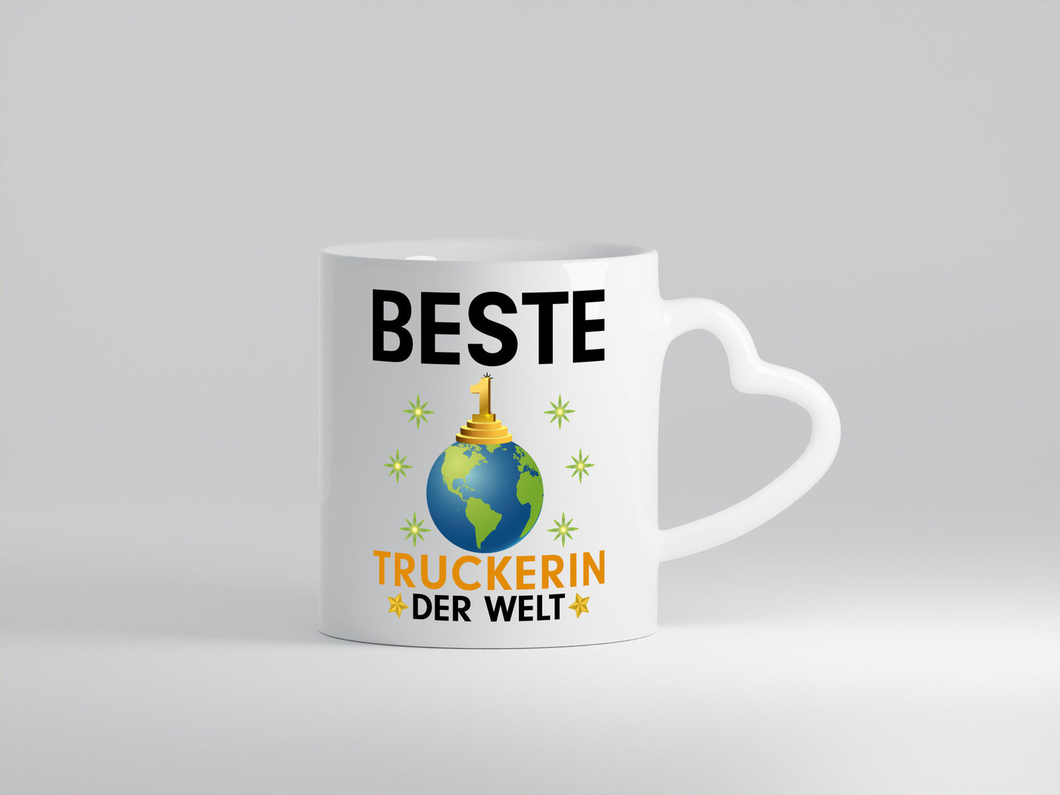 Welt Beste Truckerin | LKW Fahrerin Geschenkidee Humor Tasse