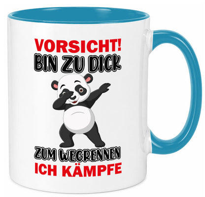 Ich bin ein Kämpfer Geschenk Humor Geschenkidee lustiger Spruch Tasse