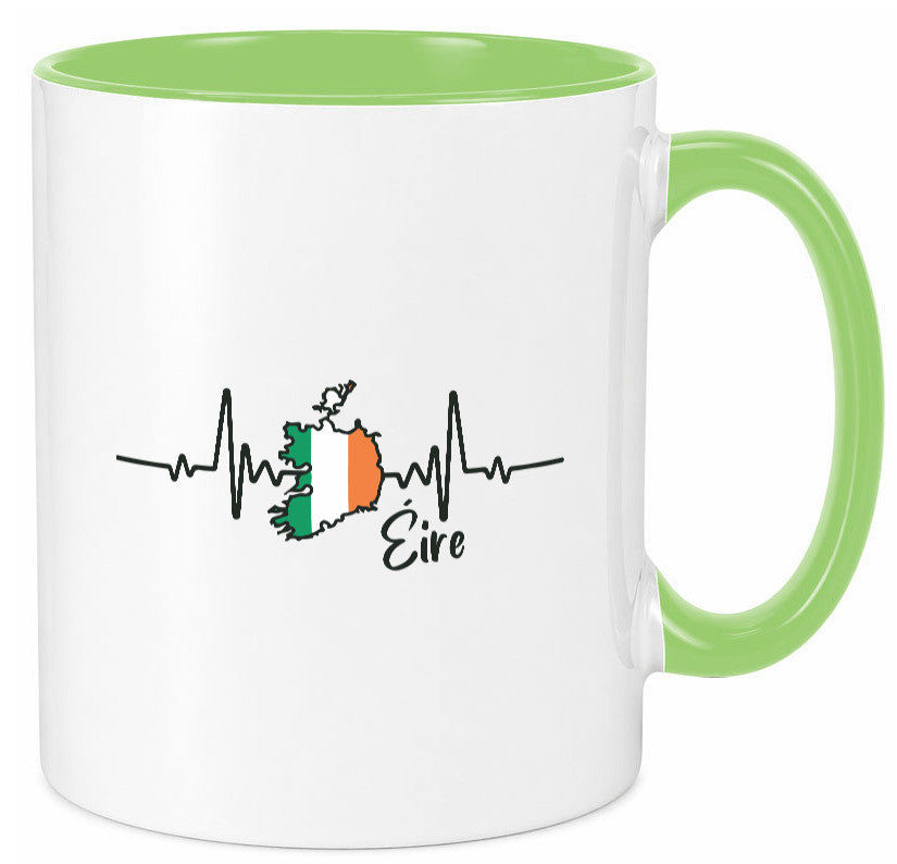 Heartbeat | Italien Herzschlag Geschenkidee Humor Tasse
