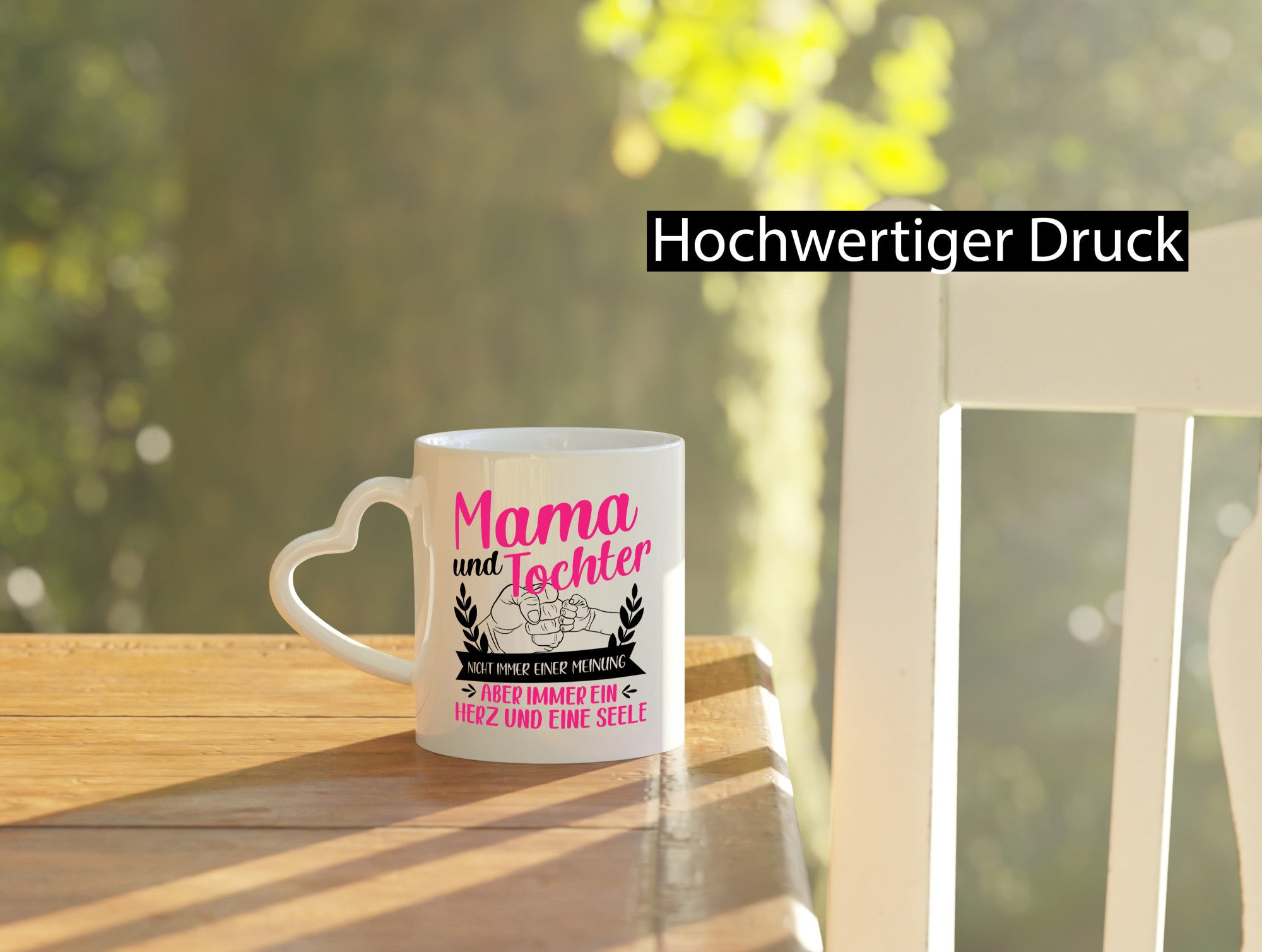 Nicht immer einer Meinung | Mutter Mama Muttertag lustiger Spruch Geschenk