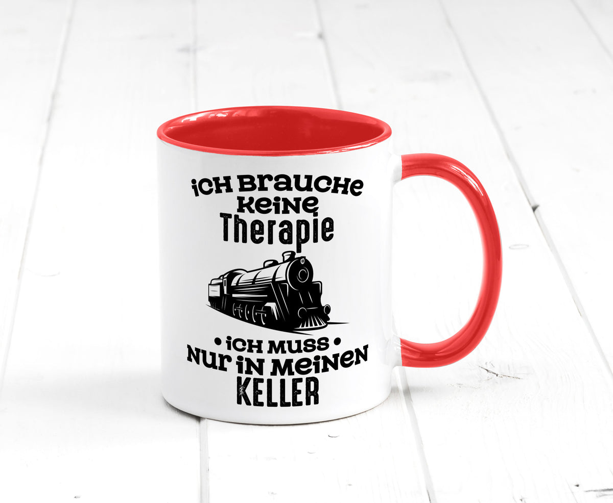 Modeleisenbahn | Hobby eisenbahn Zug lustiger Spruch Geschenk Humor Tasse