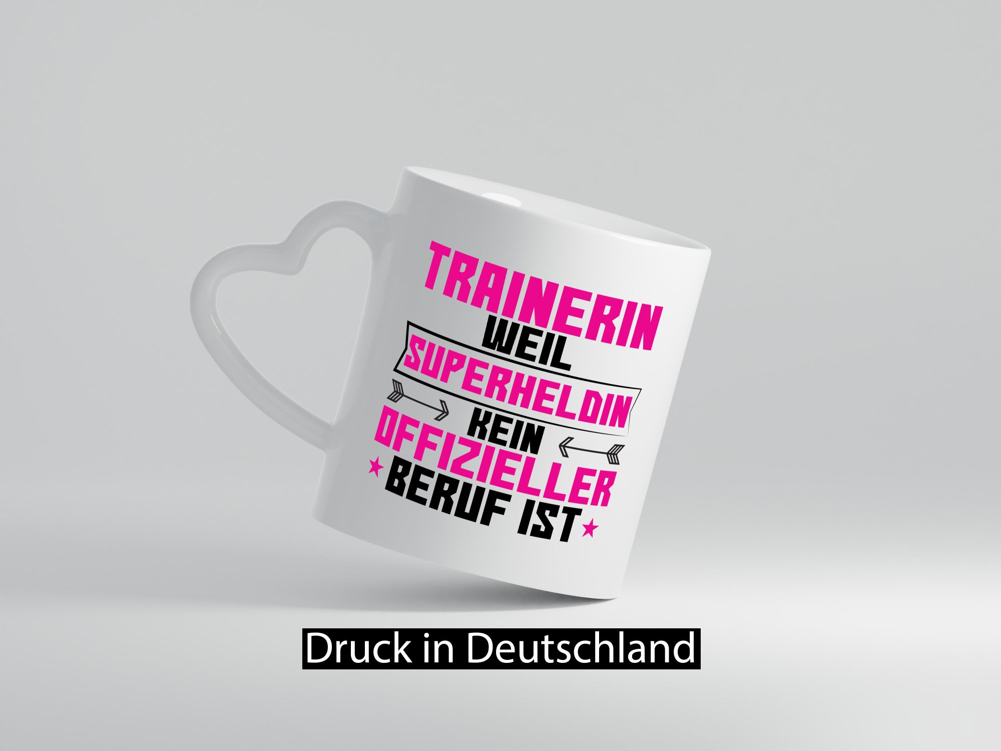 Superheldin Trainerin | Sportverein Humor Geschenkidee Tasse