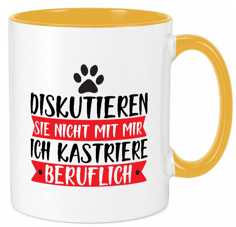 Ich kastriere beruflich | Tierarzt Tierliebhaber Geschenkidee Arbeit Kollegen