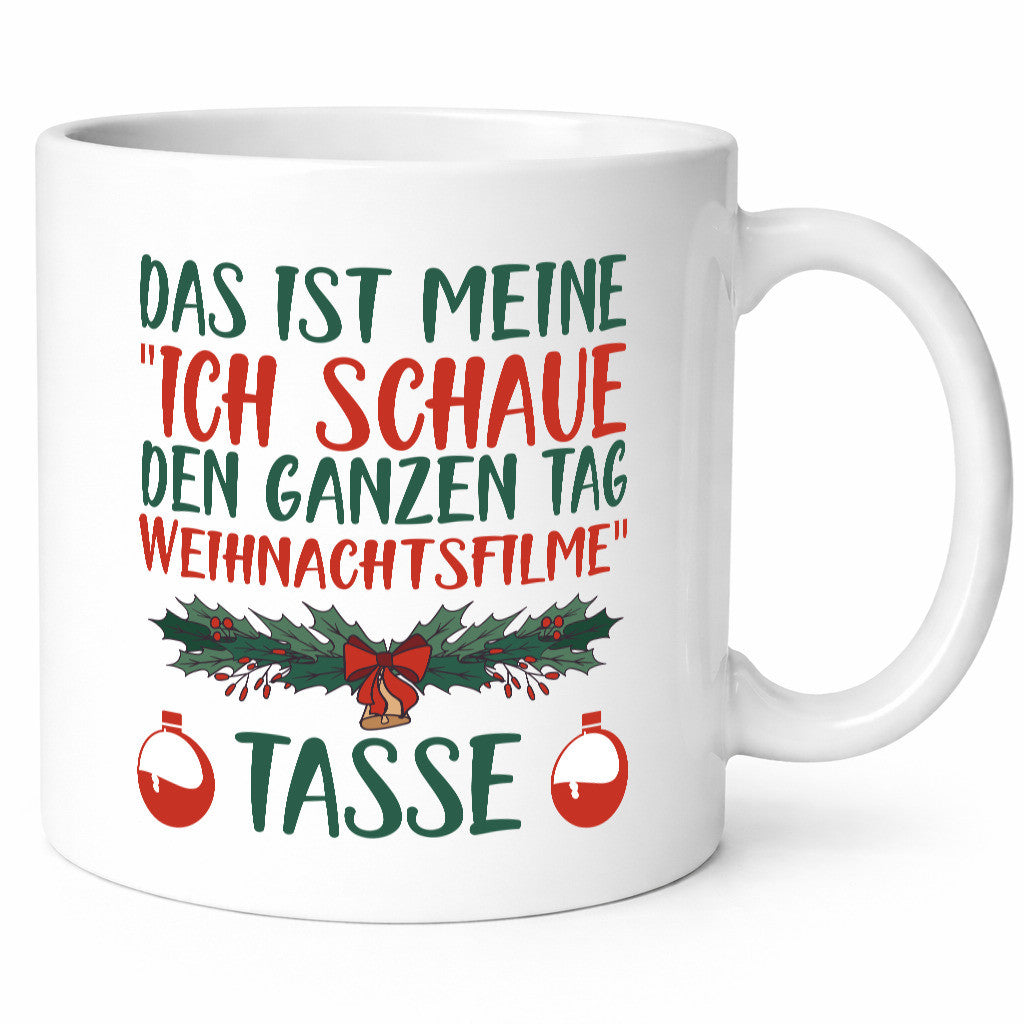 Weihnachtsfilme | Weihnachten Tasse Winter Motive lustiger Spruch Geschenk