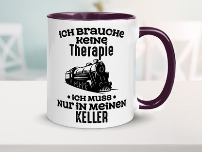 Modeleisenbahn | Hobby eisenbahn Zug lustiger Spruch Geschenk Humor Tasse