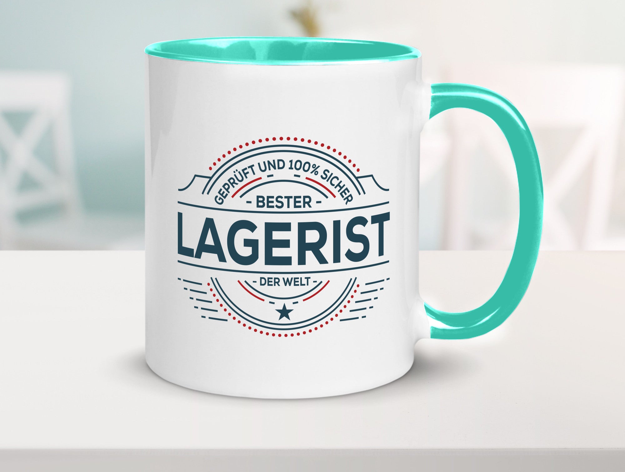 Geprüft und sicher: Lagerist | Lageristen Lager Arbeiter lustiger Spruch