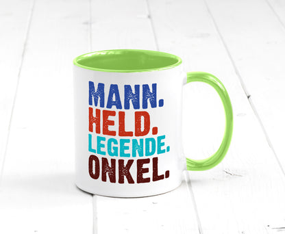 Legende Onkel | Männer Tasse Patenonkel Humor Mann lustig Geschenkidee Geschenk