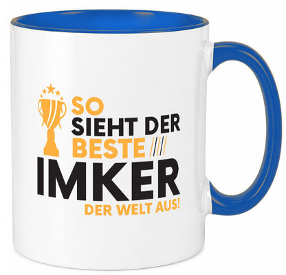Der Weltbeste Imker | Imkerei lustiger Spruch Geschenk Humor Geschenkidee Tasse
