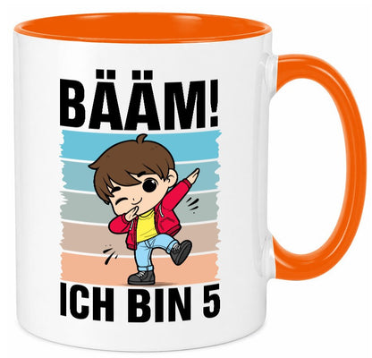 5. Geburtstag | Ich bin 5 Jahre Bäääm Dabbing Kind Geschenkidee Humor Tasse