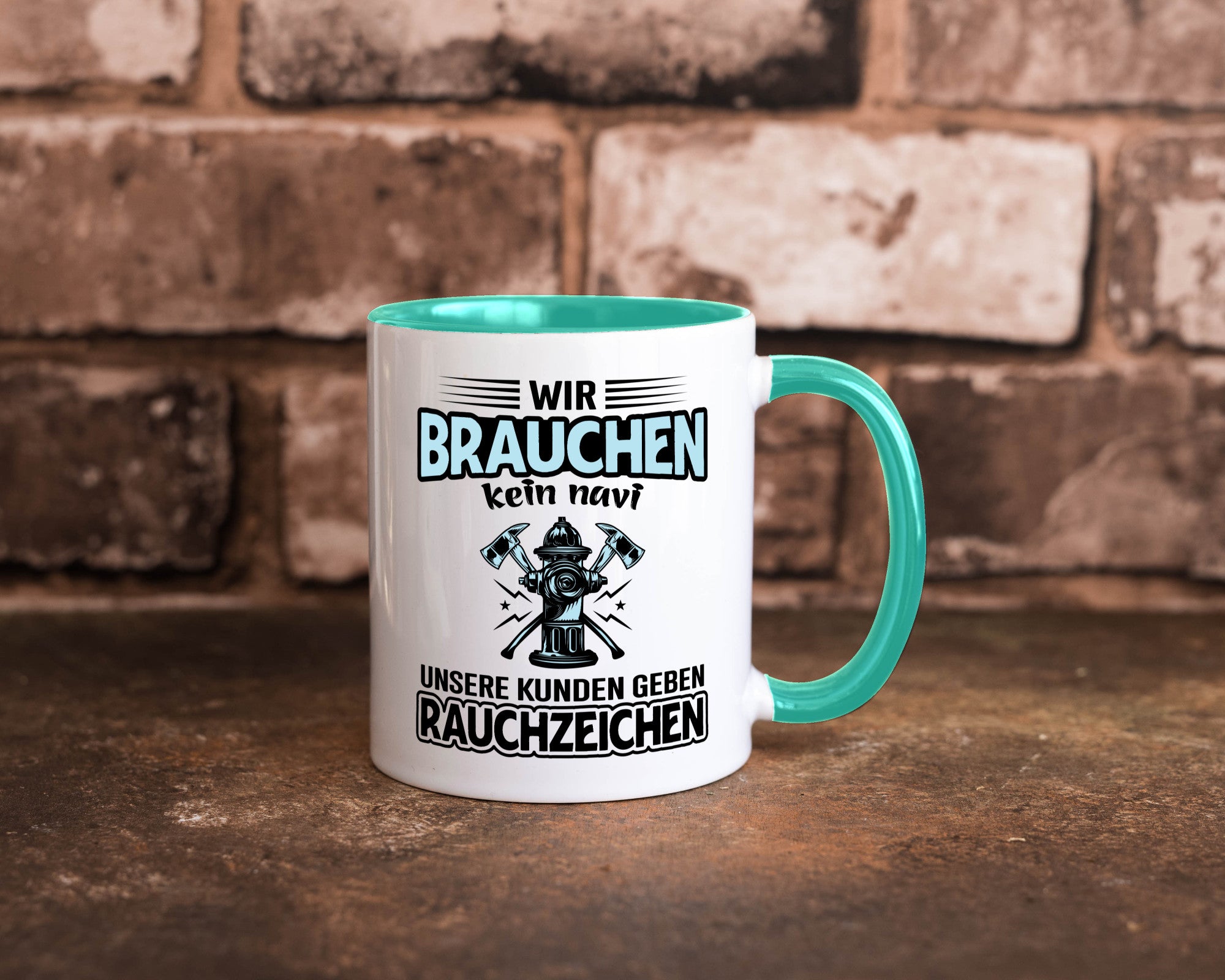 Wir brauchen kein Navi unsere Kunden geben Rauchzeichen lustiger Spruch
