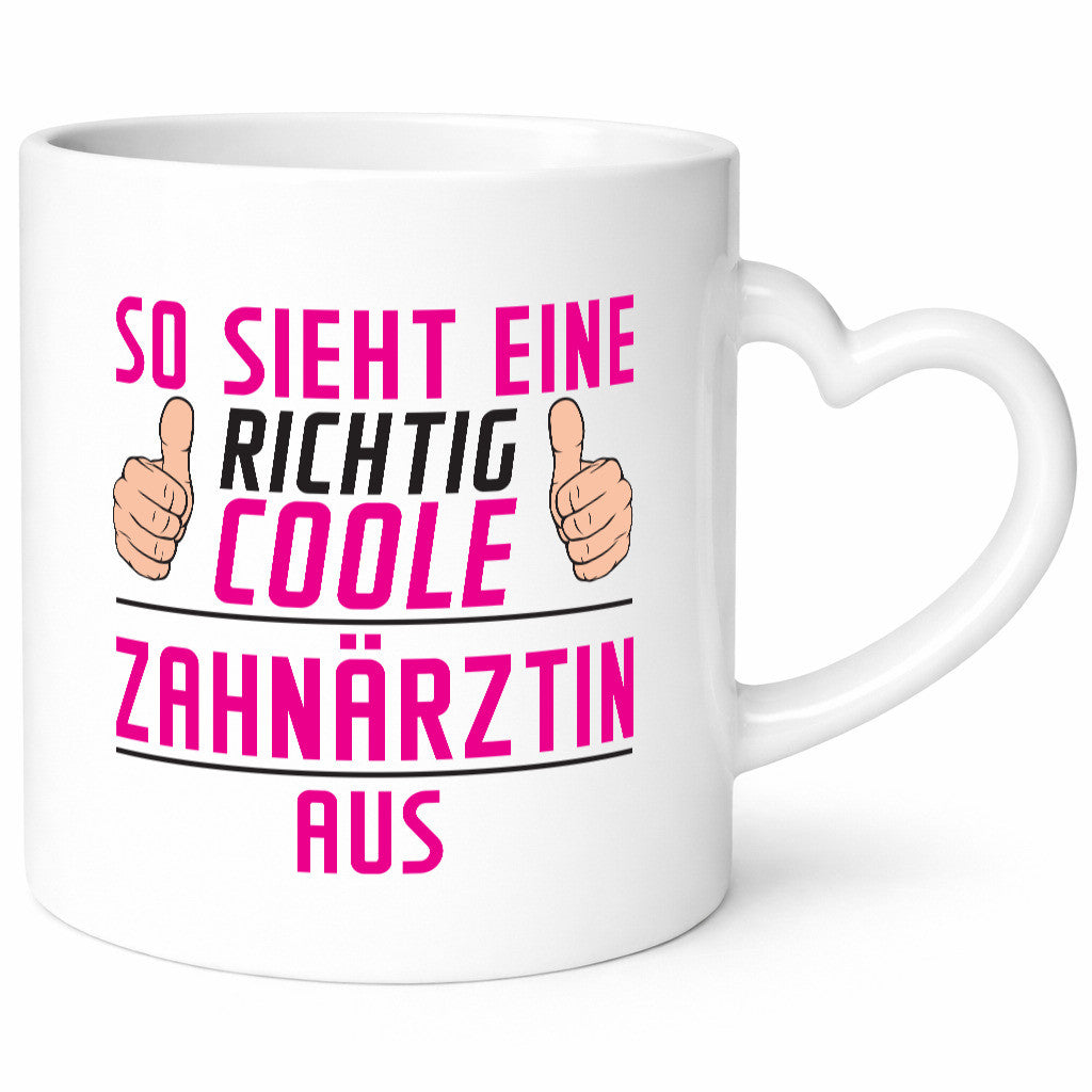 Richtig Coole Zahnärztin | Zahnmedizin Beruf lustiger Spruch Geschenk Arbeit