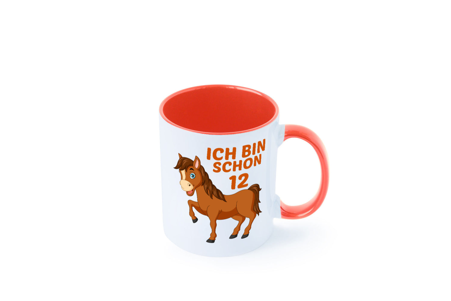 12. Geburtstag | Ich bin schon 12 Pferde Pony Geschenkidee Humor Tasse